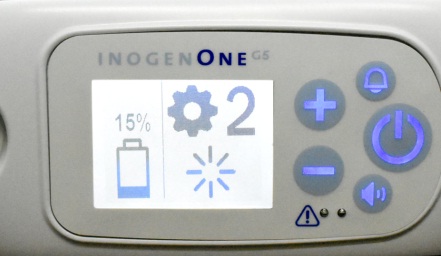 صفحه نمایش دستگاه اکسیژن ساز خانگی