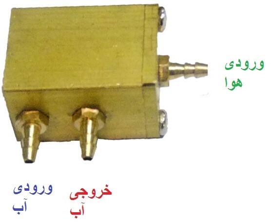 شیر پنوماتیک یونیت دندانپزشکی
